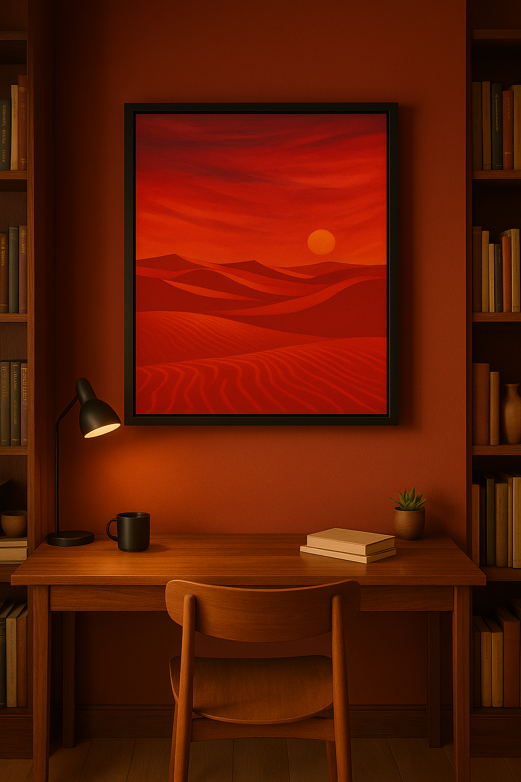 Mirage of Fire | Espejismo de Fuego - Printable art