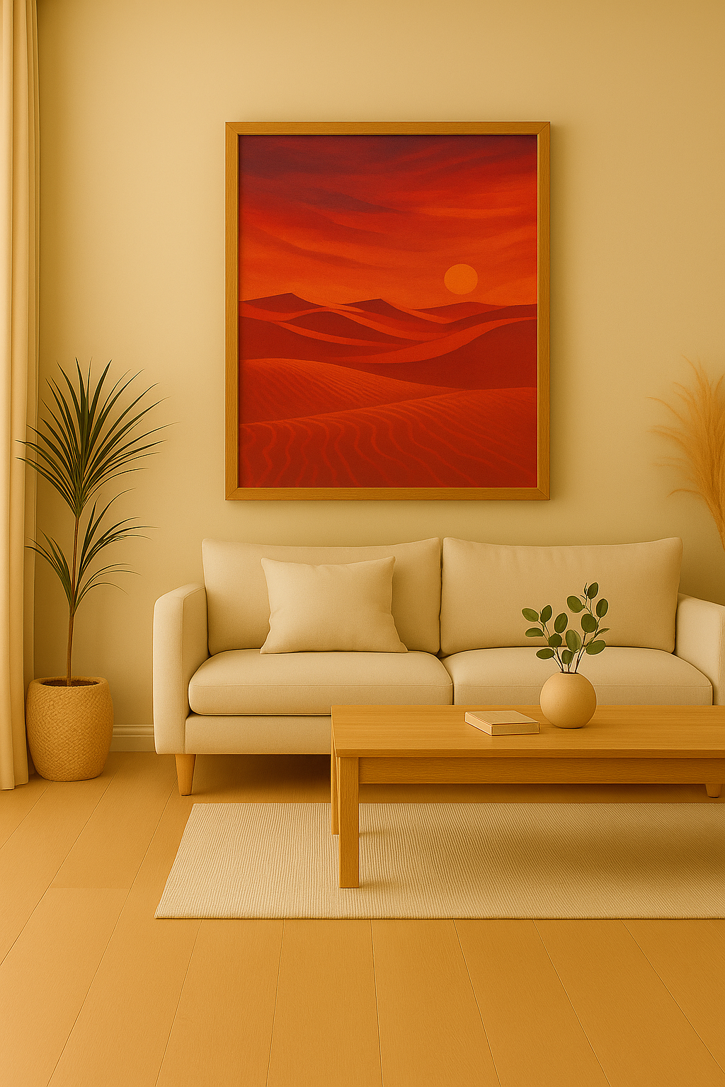 Mirage of Fire | Espejismo de Fuego - Printable art