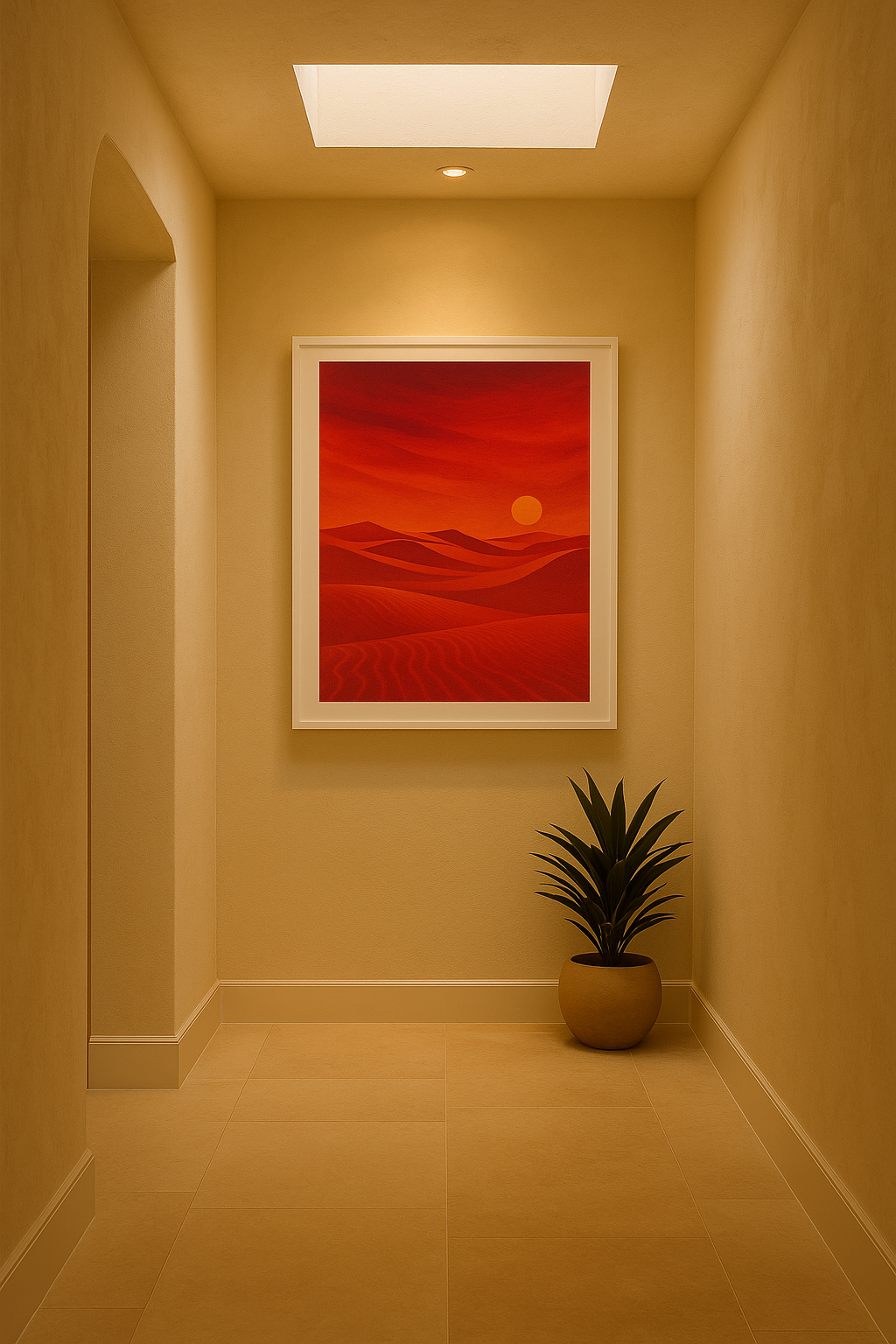 Mirage of Fire | Espejismo de Fuego - Printable art